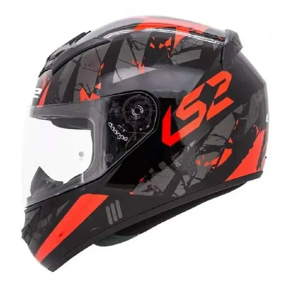 CASCO INTEGRAL LS2 352 PALIMNESIS GL BLK RED M - L